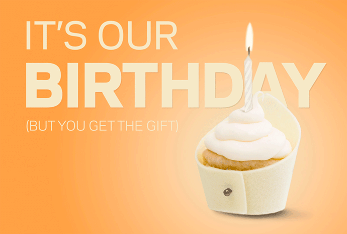 ITS OUR BIRTHDAY!