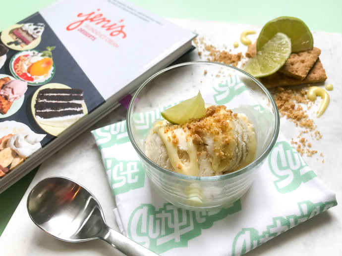 DECONSTRUCTED KEY LIME PIE - ICE CREAM RECIPE
