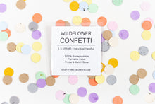 MUITI COLORED WILDFLOWER CONFETTI - SMALL