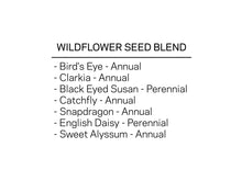 Die Cut Wildflower Seed Confetti - Blue