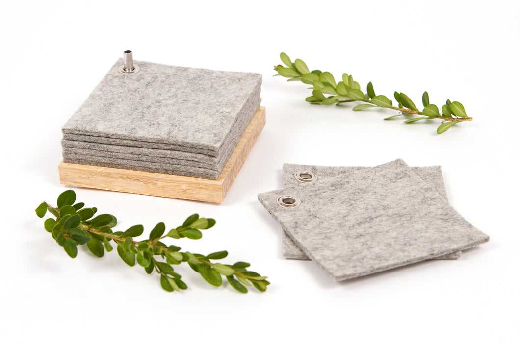 BAMBOO COASTER SET