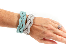HAND BRAIDED FELT BRACELET