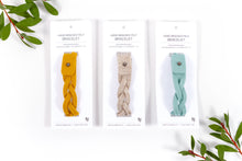 HAND BRAIDED FELT BRACELET