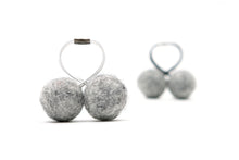 FELT BALL HAIR BOBBLE