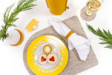 HAND BRAIDED FELT NAPKIN RING