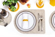 HAND BRAIDED FELT NAPKIN RING