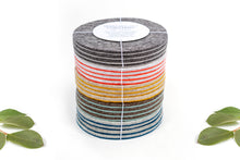 MULTI COLORED FELT COASTERS