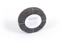 MULTI COLORED FELT COASTERS