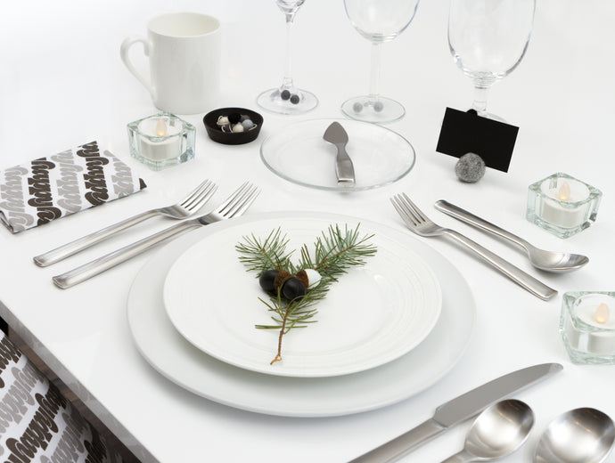 FANCY or CASUAL - Holiday Table Setting