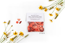 Die Cut Wildflower Seed Confetti - Red